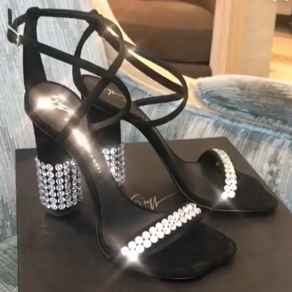 giuseppe zanotti NIB crystal embellished heels - Picture 10 of 16